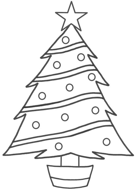 Christmas Tree Drawing Ideas For Kids - InspirationSeek.com - Coloring Home