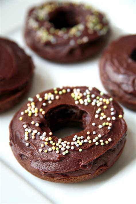 Healthy Vegan Chocolate Frosted Doughnut Recipe | POPSUGAR Fitness ...