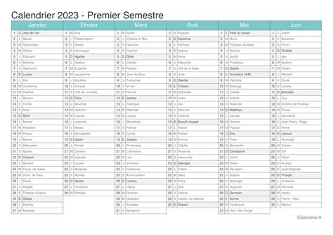 Calendrier 2023 Belge