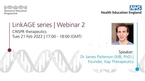 CRISPR therapeutics (a LinkAGE webinar) - Go IT