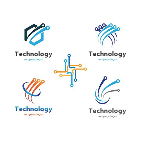 Technology logo images illustration 3206272 Vector Art at Vecteezy