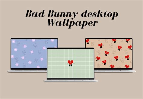 Bad Bunny Desktop Wallpaper, Laptop Wallpaper, Desktop Wallpaper, Bad ...