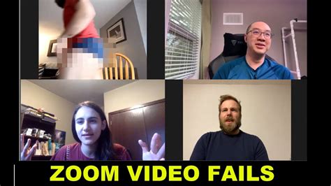 Funny Zoom Video Conference fails: What NOT TO DO! - YouTube