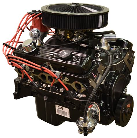 10067353 Pace Prepped & Primed Chevy 350 350HP Turnkey Engine with Edelbrock Carb.