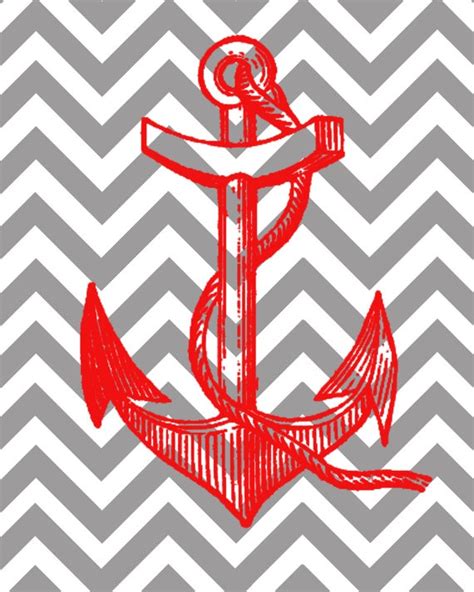 nautical room | Anchor wallpaper, Nautical wallpaper, Chevron background