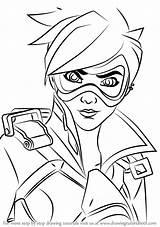 Overwatch Genji Coloring Pages  Drawings sketch template