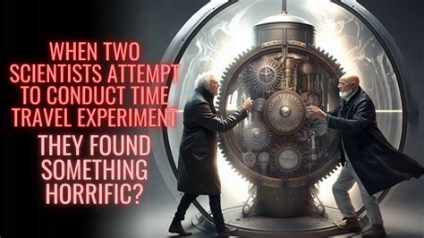 when two scientists attempt time travel experiment they found something horrific?😱 - YouTube