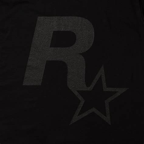 Rockstar Logo Black Out Tee | Rockstar Store