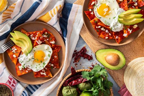 Breakfast Chilaquiles Rojos - Guerrero Tortillas