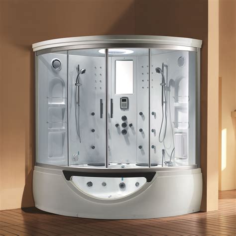 whirlpool steam shower combo - Google Search Sauna Shower, Tub Shower ...