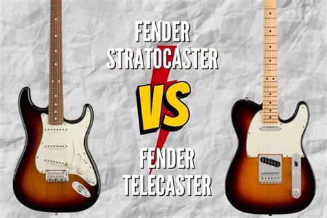 Fender Stratocaster Vs. Fender Telecaster – Which One Is Better For You? – Rock Guitar Universe