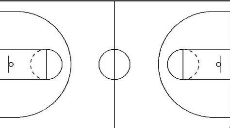 Basketball Court Layout | A Creative Mom