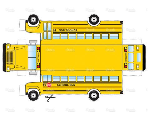 Bus Printable Template