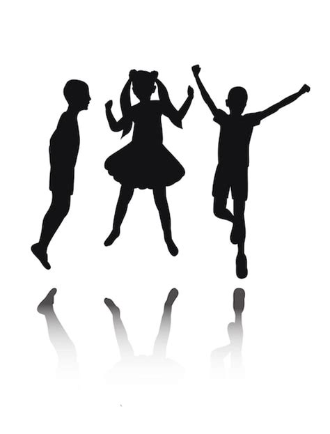 Children Dancing Clipart Black And White School