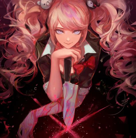 Danganronpa || Junko Enoshima || Ultimate Despair (edit with better hair now!) Minecraft Skin ...