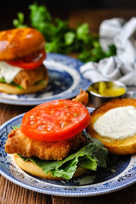 Crispy Fried Fish Sandwiches - The Seasoned Mom