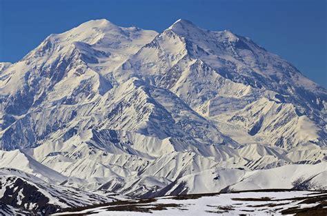 rocks, 2K, glacier, idyllic, scenic, majestic, mount mckinley, day ...