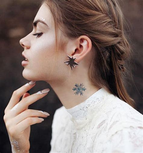 30+ Attractive Neck Tattoo Designs With Meaning For Women in 2021 | Best neck tattoos, Neck ...