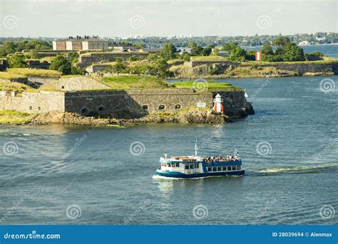 Sveaborg fortress editorial stock image. Image of stone - 28039694