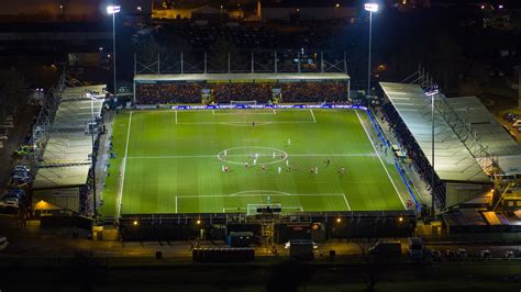 Amazing aerial images of Manchester United's visit to Yeovil Town FC