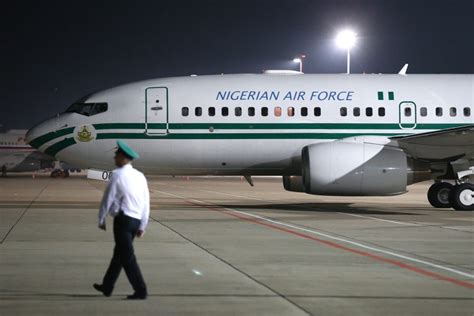 Nigeria's Air Force One on Runway At The Sochi International Airport ...