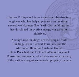 Charles Copeland awarded CCNY Townsend Harris Medal | Goldman Copeland