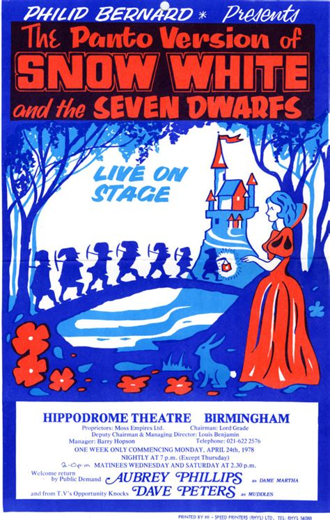 Oh no it isn't, oh yes it is...The History of Pantomime - Birmingham ...