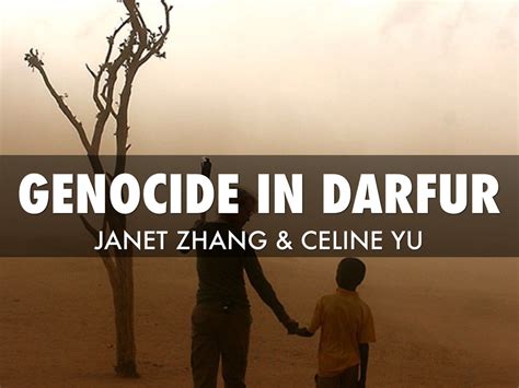 Genocide in Darfur by Celine Yu