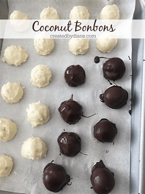 Coconut Bonbons | Created by Diane