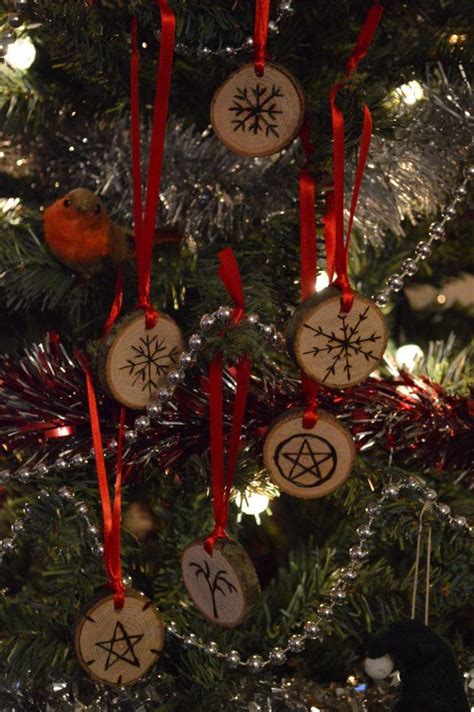 Six Yule Tree Decorations ~ Pendants ~ Hand Crafted. | Julidéer, Julkort, Juldekorationer