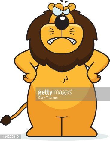 Angry Lion Stock Clipart | Royalty-Free | FreeImages