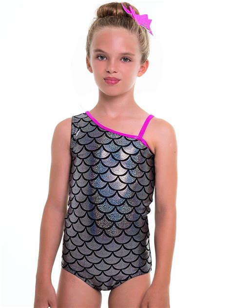 Leotard Patterns, Swimsuit Patterns - LEOTARD #13 - Girls Asymmetrical – TREASURIE - My ...