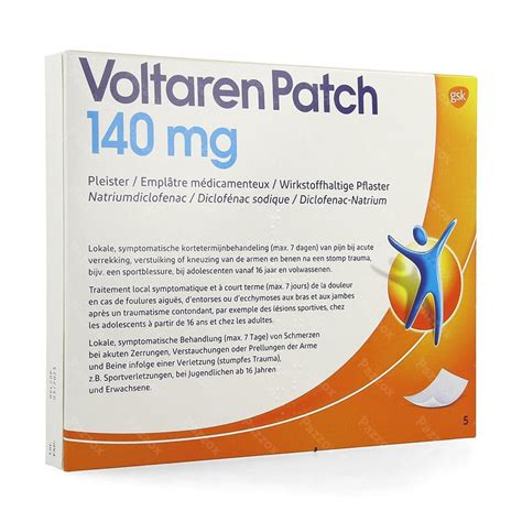 Voltaren Patch 140mg Emplatre Medicamenteux 5 - Pazzox