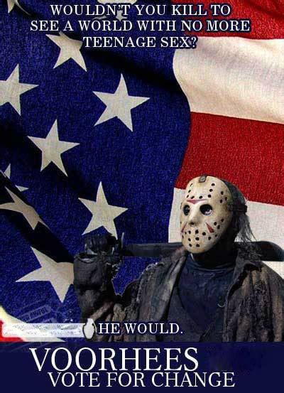 Jason Voorhees For President - Jason Voorhees Fan Art (31149108) - Fanpop