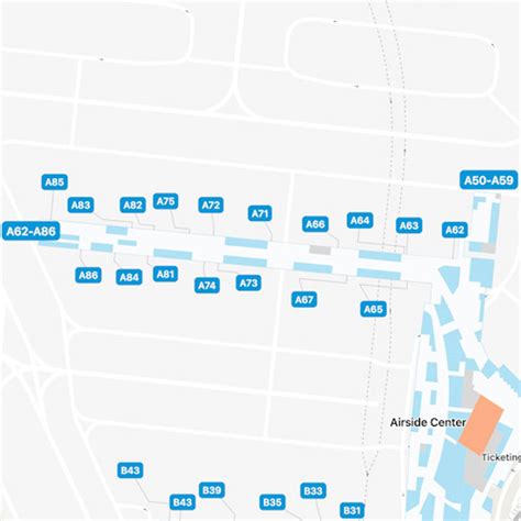 Zurich Airport Main Terminal Interactive Map & Guide