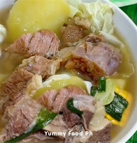 Nilagang Baka Filipino Beef Soup Recipe » Yummy Food Ph