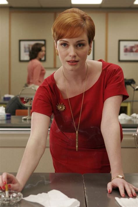 CHRISTINA HENDRICKS as Joan Holloway in Mad Men – HawtCelebs