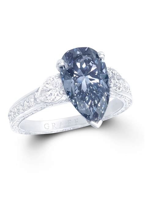 Blue diamond engagement rings: the rarest of them all | The Jewellery ...