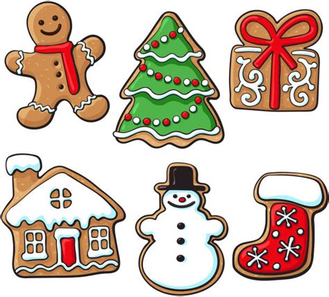 Gingerbread Cookie Illustrations, Royalty-Free Vector Graphics & Clip Art - iStock