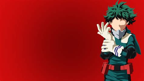 Izuku Midoriya Deku My Hero Academia Minimal #1080P #wallpaper # ...