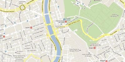 Galleria borghese map - Map of galleria borghese (Lazio - Italy)