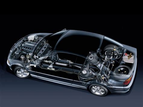 1999-2000 BMW 328Ci Coupe - Illustrator unknown | Bmw, Cutaway, Motor car