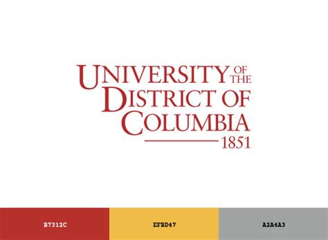 University of the District of Columbia (UDC) Brand Color Codes » BrandColorCode.com