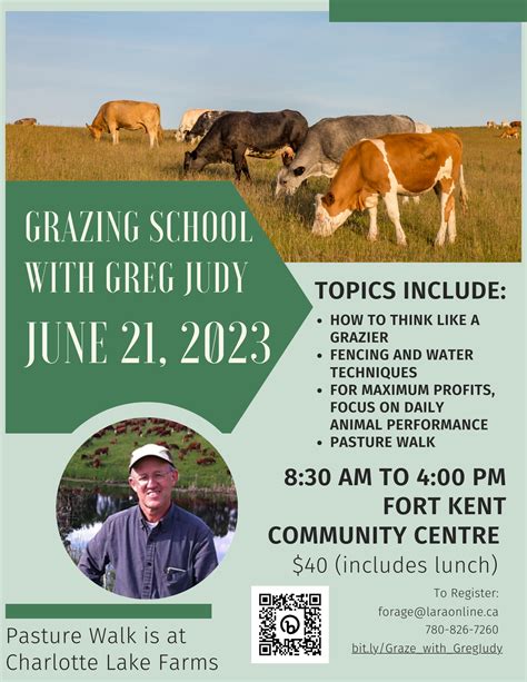 Grazing School With Greg Judy - LARA | Lakeland Agricultural Research ...