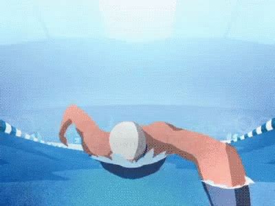 游泳 游水 动漫 动画 GIF - Swim Anime - Discover & Share GIFs