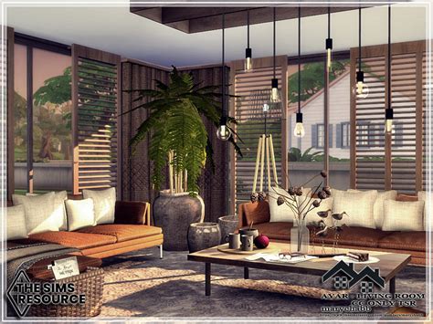 Sims 4 Living Room Cc Folder | Baci Living Room