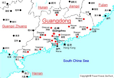 Guangdong Map