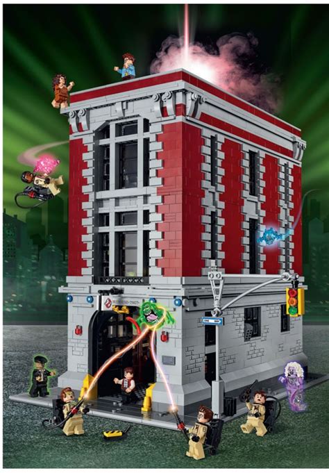 Lego 75827 Ghostbusters Firehouse Headquarters Designer Video released - Minifigure Price Guide