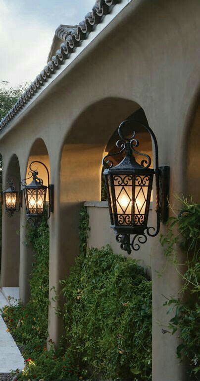 Old World Outdoor Lighting Lanterns Can Go Mediterranean Rustic Spanish ...