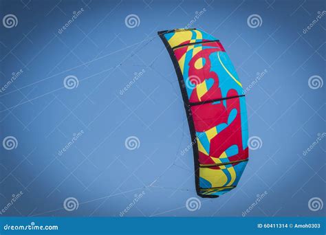 KITE SURFING EQUIPMENT stock photo. Image of close, recreation - 60411314